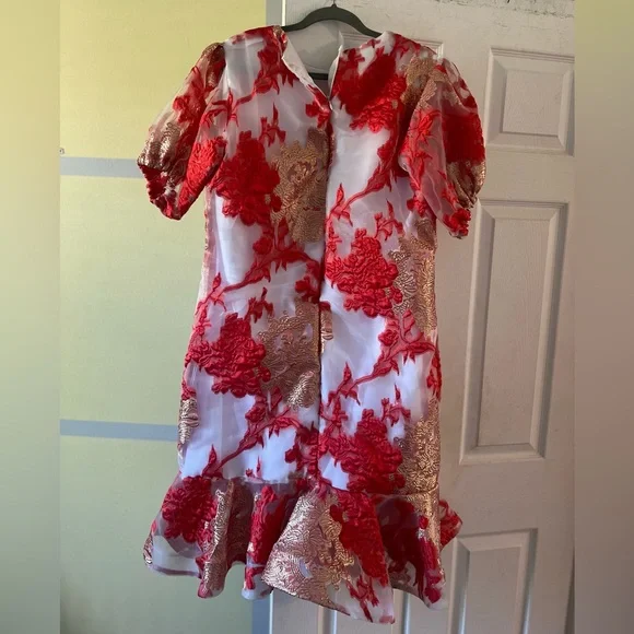 CUSTOM RED DRESS